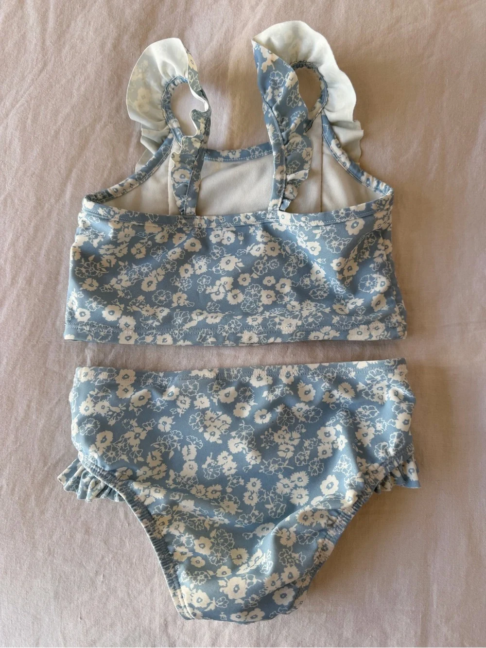 Gap Girls Floral Two Piece Swimsuit 4 Years